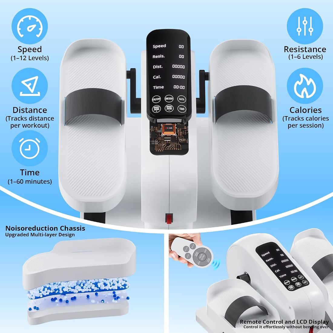 Electric Pedal Exerciser for Seniors view 4