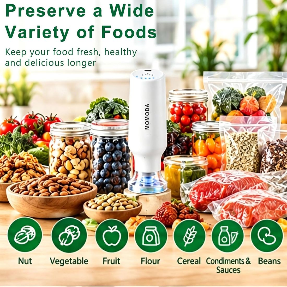 Mason Jar Vacuum Sealer Kit view 5