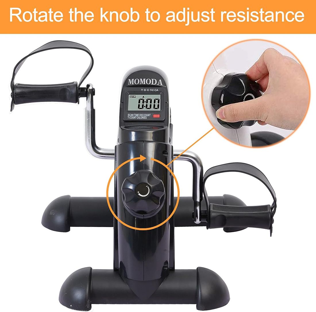 Mini Exercise Bike with Anti-Slip Mat view 4