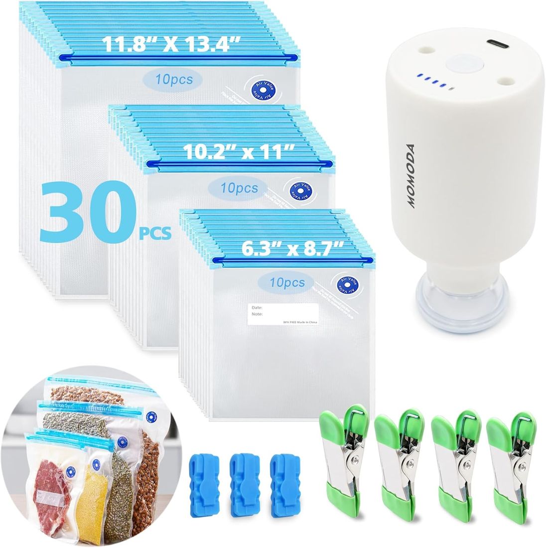 70-Bag Bundle with Manual and Auto Pumps view 2