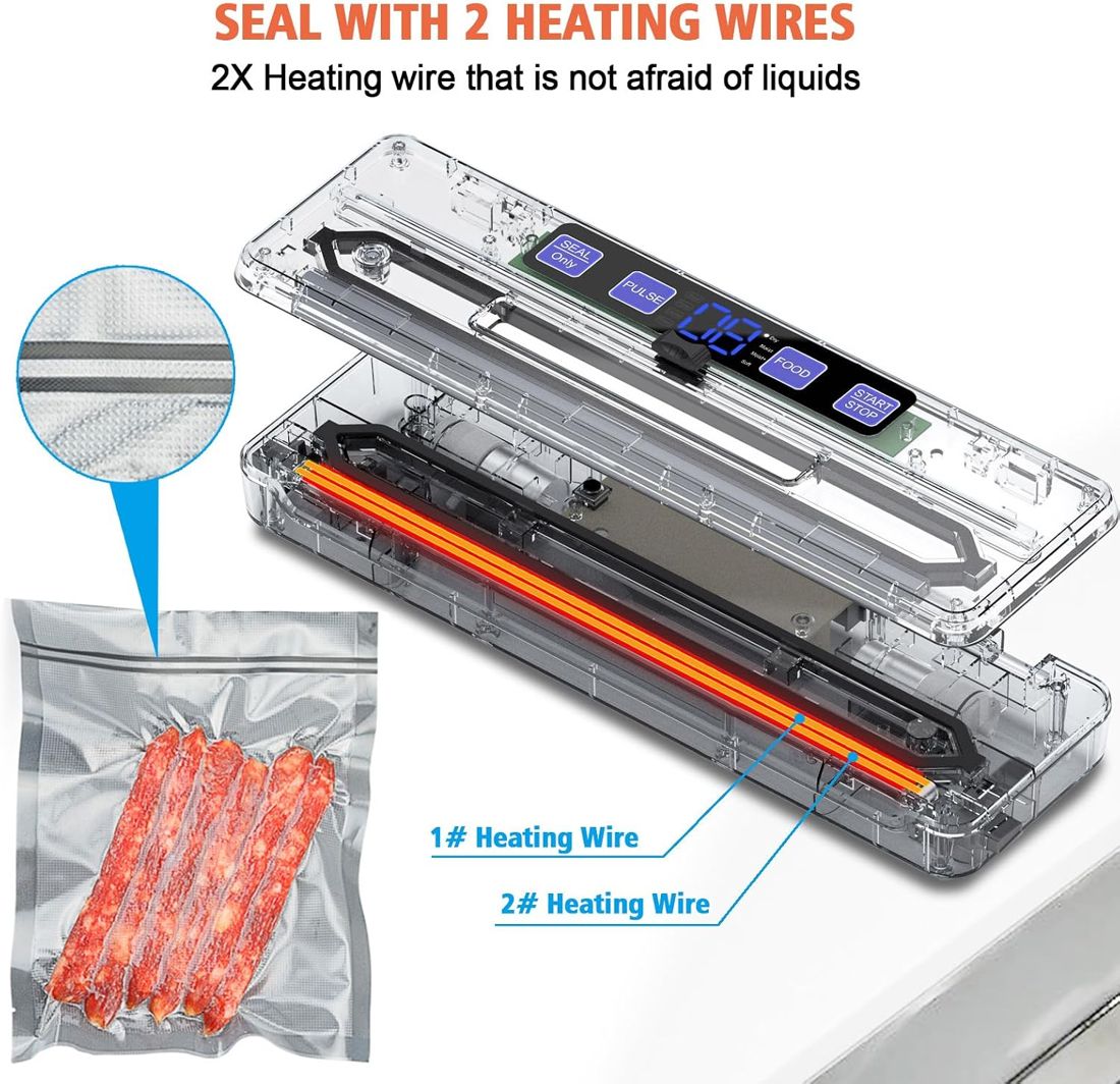 Sous Vide Kit with Vacuum Sealer Machine view 5